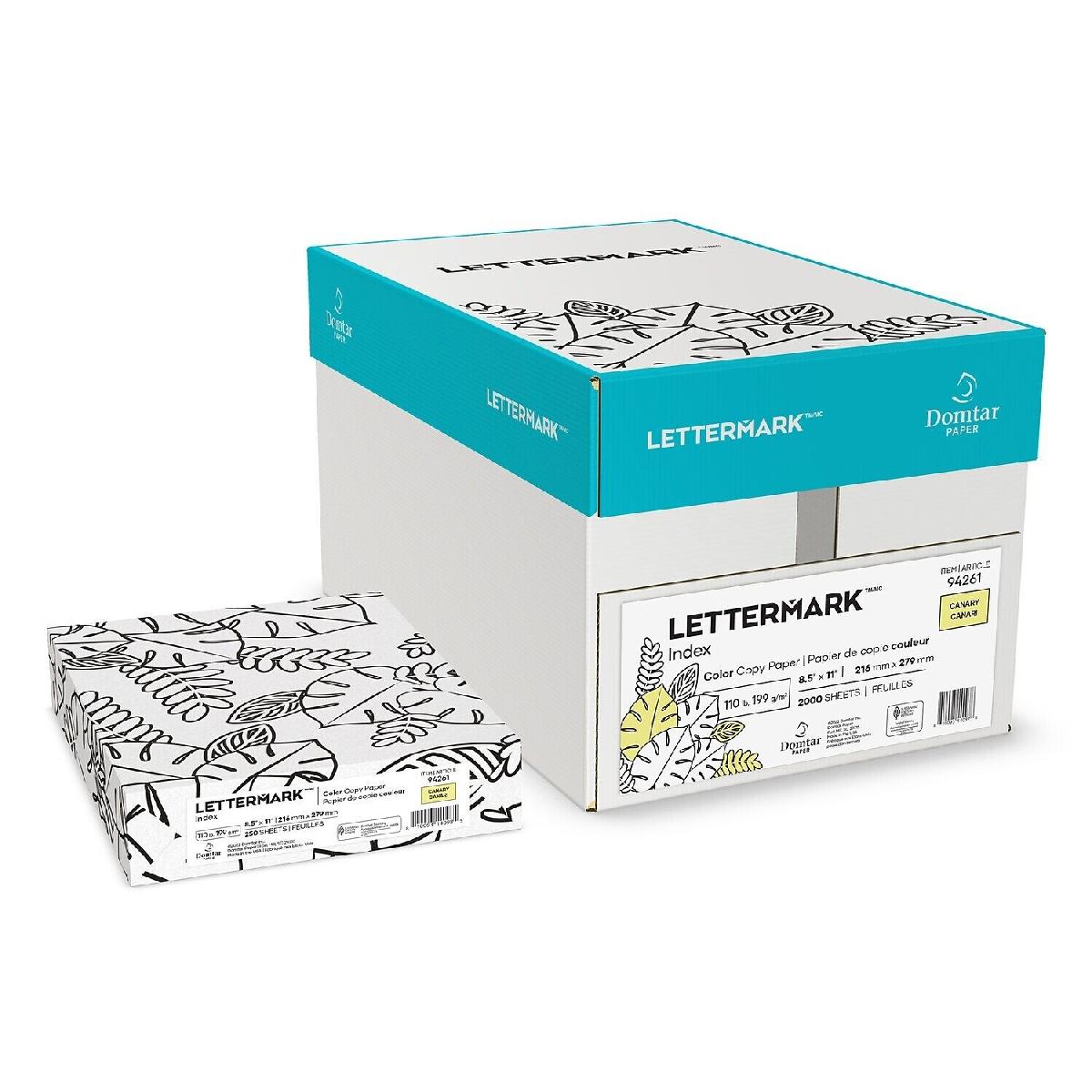 Domtar® Lettermark™ Cream Vellum 60 lb. Opaque Text 11x17 in. 500 Sheets per Ream